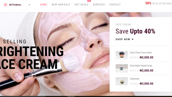 Pragia Skincare Websites